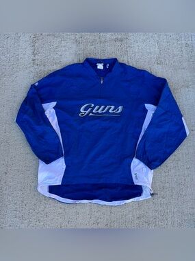 Vintage Guns Majestic Cool Base XL Pullover  1/4 Zip Long Sleeve XL